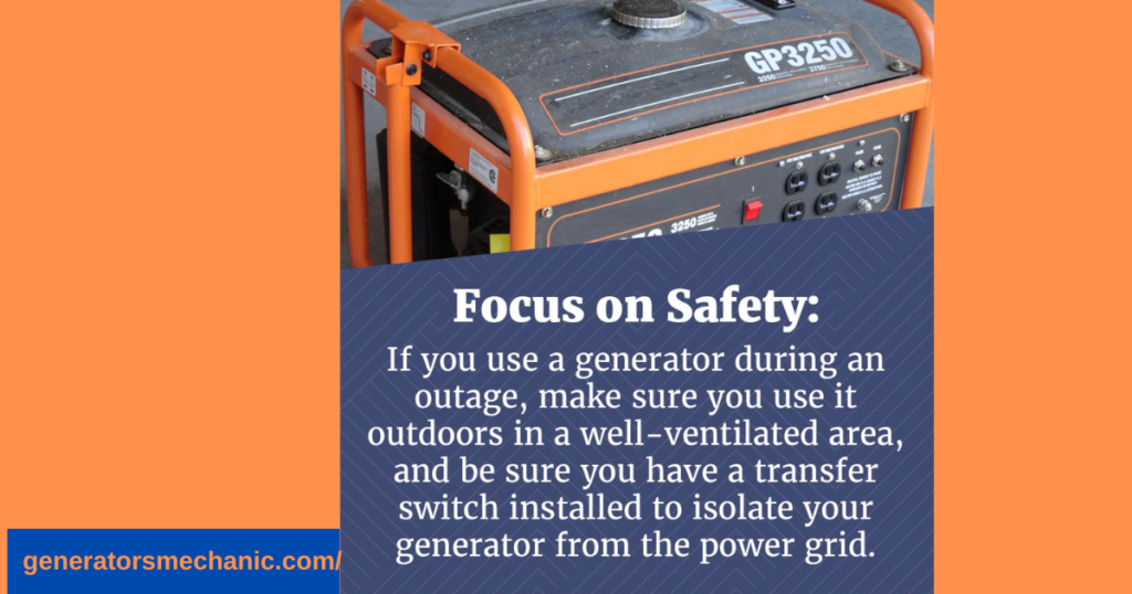 How to fix generator power surge problem