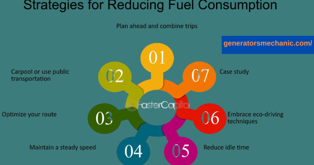 How to reduce generator fuel consumption