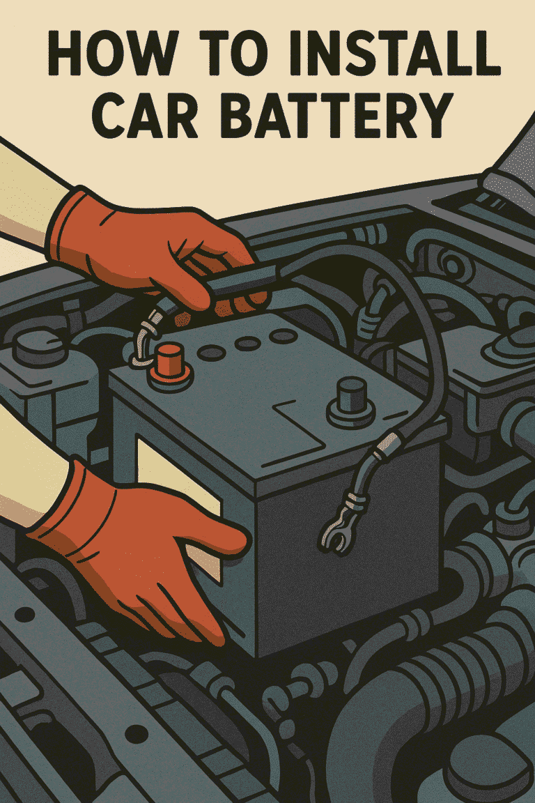 How To Install Car Battery