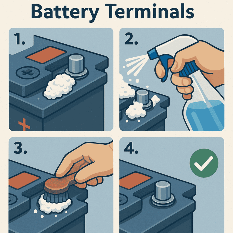How To Clean Battery Terminals