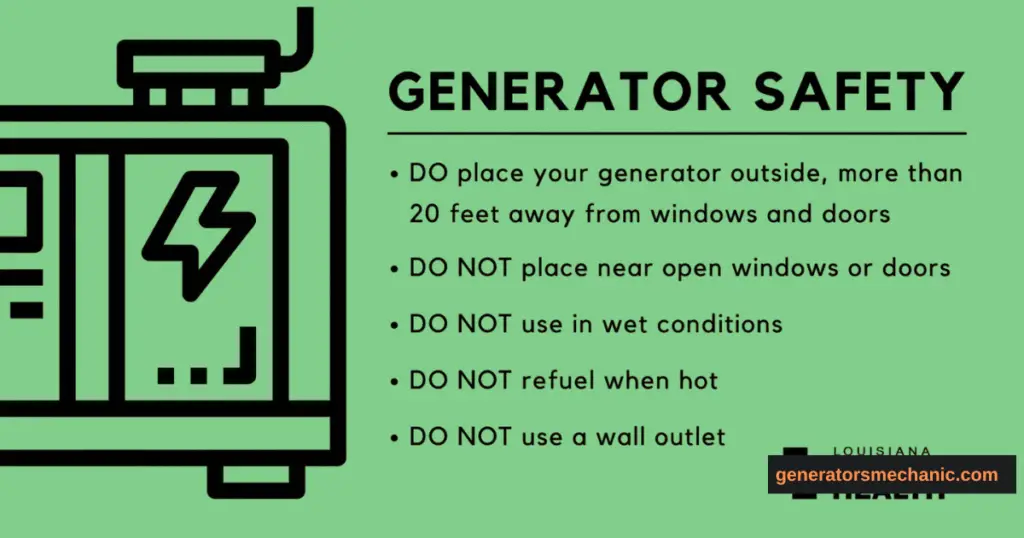 Can Generators Get Wet