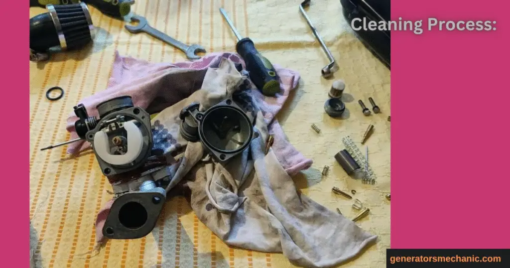 how to clean a generator carburetor
