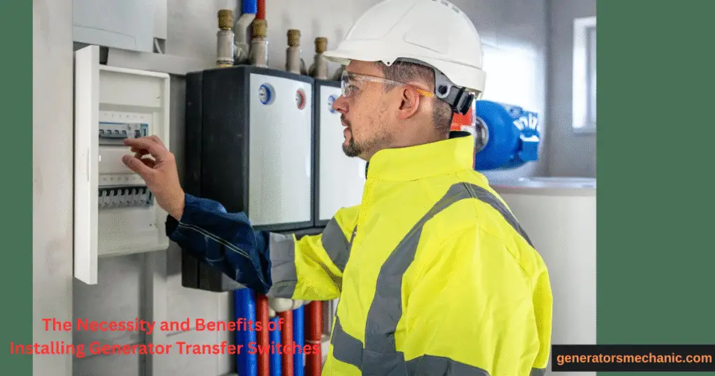 how does a generator transfer switch work