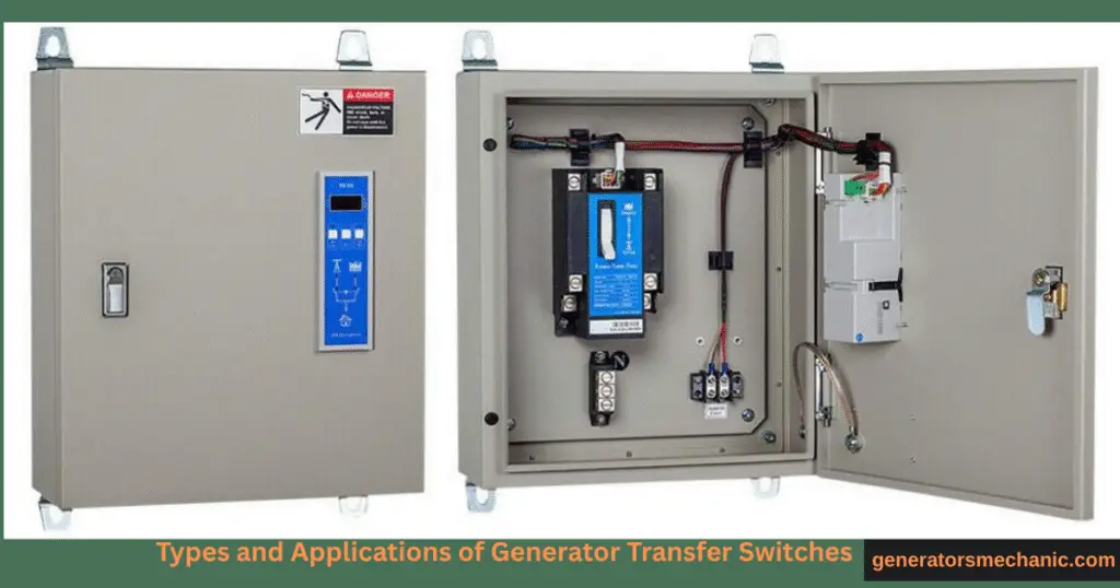 how does a generator transfer switch work