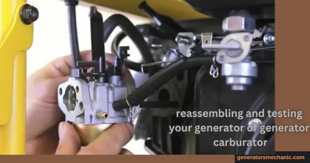 how to clean a generator carburetor