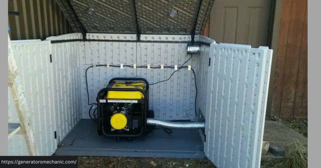 can a generator get wet