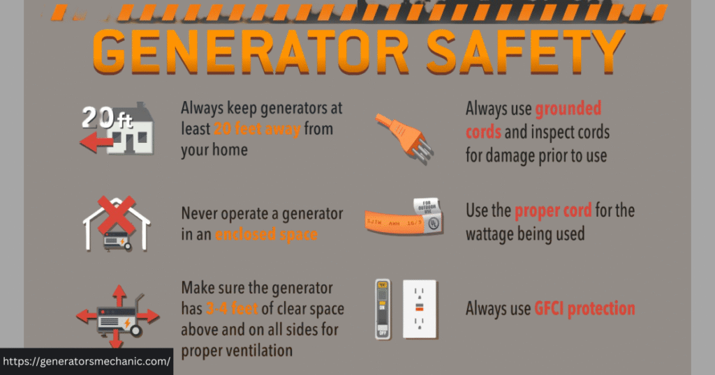 can a generator get wet