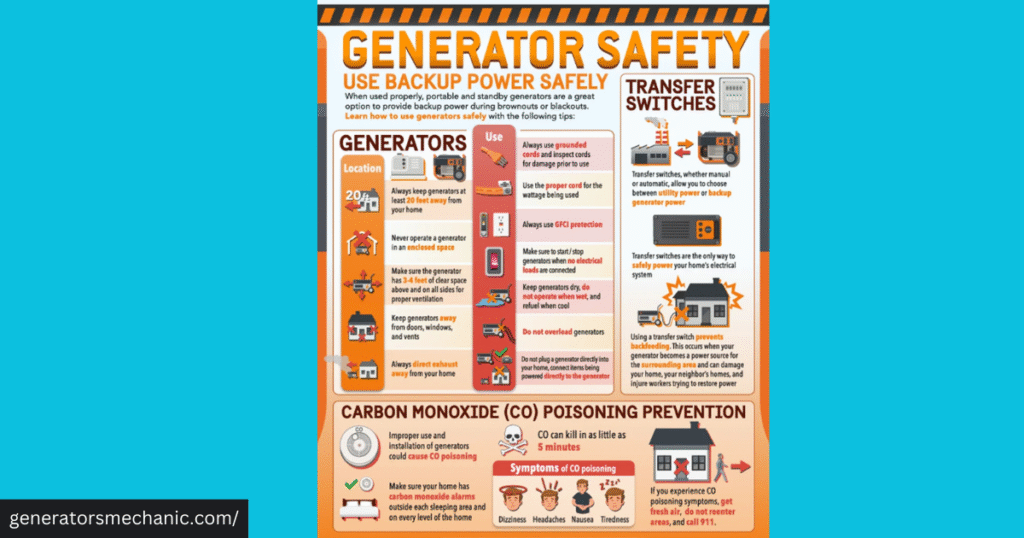 can a generator get wet