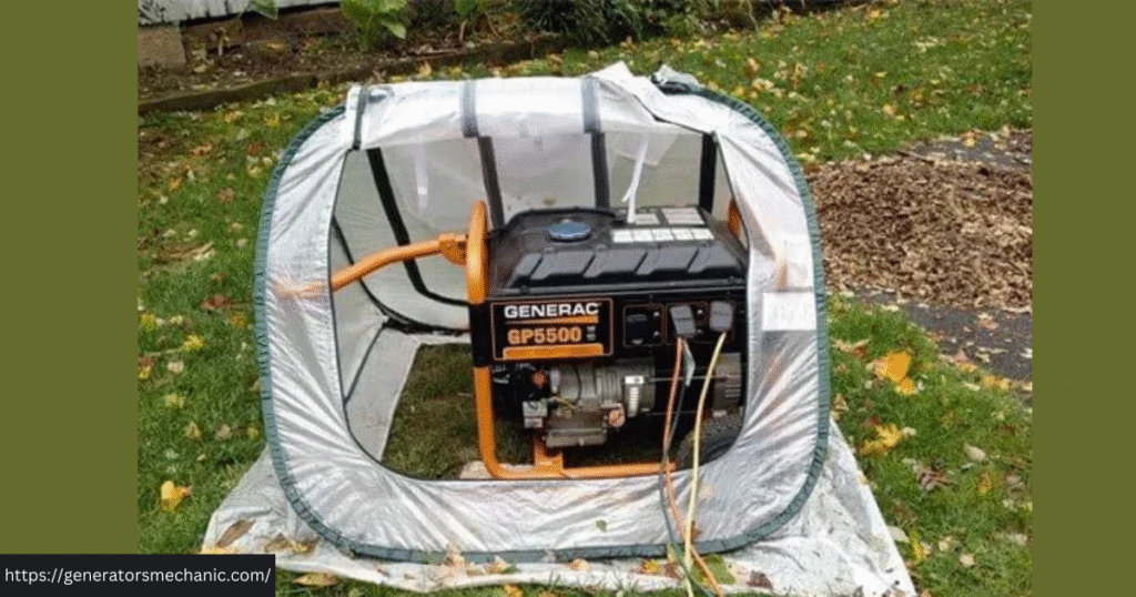 can a generator get wet