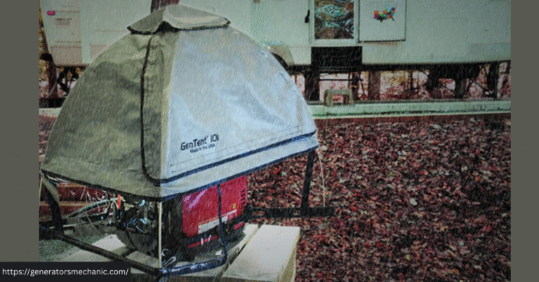 can a generator get wet