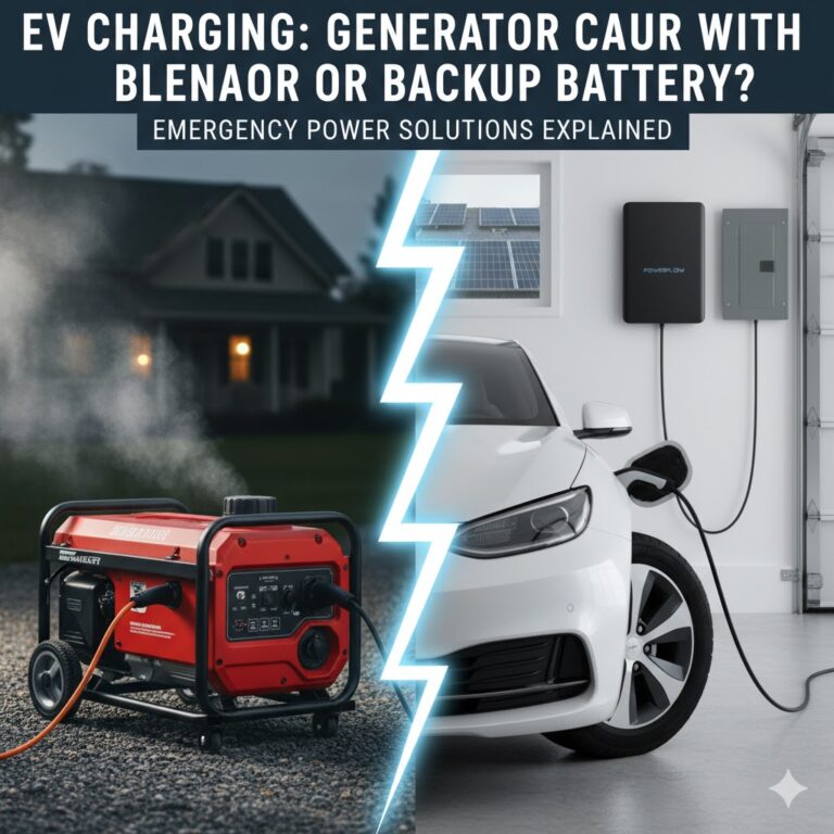 Charging Electric Car with Generator